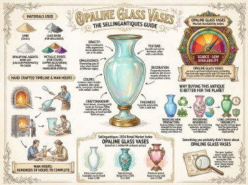 Opaline Glass Vases Guide Infographic
