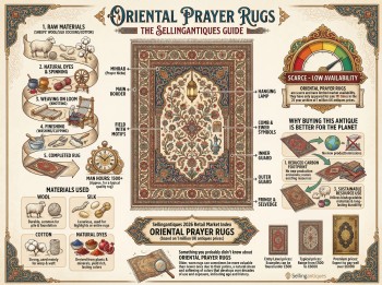 Oriental Prayer Rugs Guide Infographic
