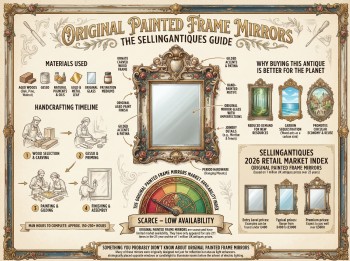 Original Painted Frame Mirrors Guide Infographic