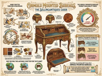 Ormolu Mounted Bureaus Guide Infographic