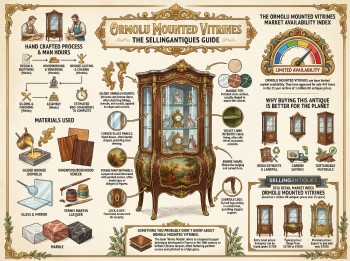 Ormolu Mounted Vitrines Guide Infographic