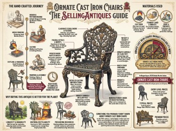 Ornate Cast Iron Chairs Guide Infographic