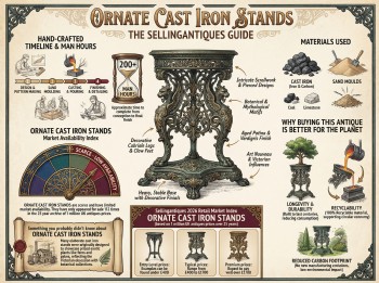 Ornate Cast Iron Stands Guide Infographic