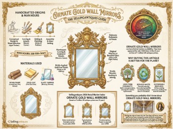Ornate Gold Wall Mirrors Guide Infographic