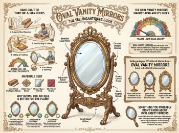 Oval Vanity Mirrors Guide Infographic