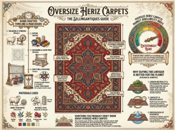 Oversize Heriz Carpets Guide Infographic