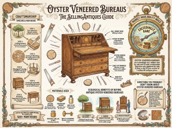 Oyster Veneered Bureaus Guide Infographic