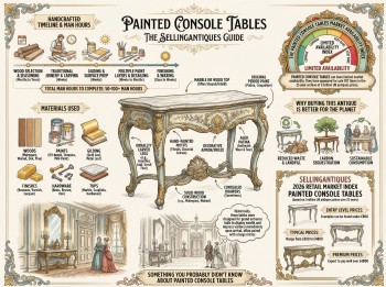 Painted Console Tables Guide Infographic