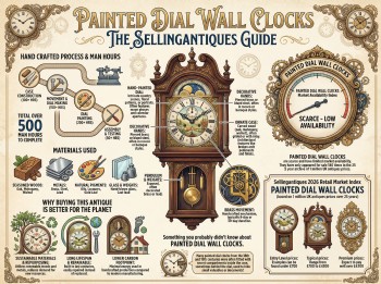 Painted Dial Wall Clocks Guide Infographic