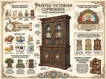 Painted Victorian Cupboards Guide Infographic