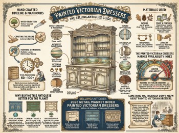 Painted Victorian Dressers Guide Infographic