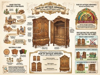 Pair Of Antique Armoires Guide Infographic