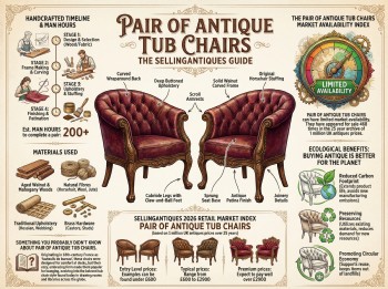Pair Of Antique Tub Chairs Guide Infographic
