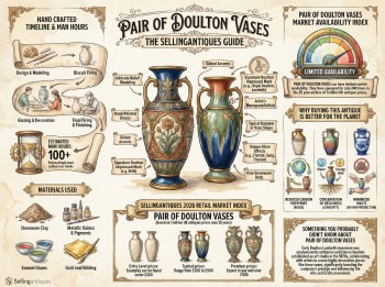 Pair Of Doulton Vases Guide Infographic