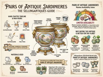 Pairs Of Antique Jardinieres Guide Infographic