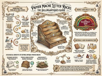 Papier Mache Letter Racks Guide Infographic