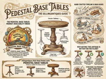 Pedestal Base Tables Guide Infographic