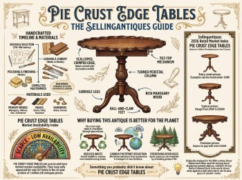 Pie Crust Edge Tables Guide Infographic