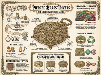 Pierced Brass Trivets Guide Infographic