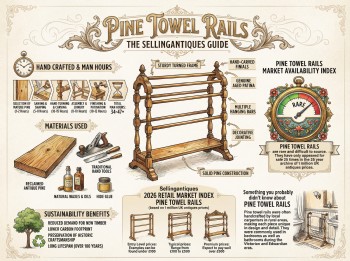 Pine Towel Rails Guide Infographic