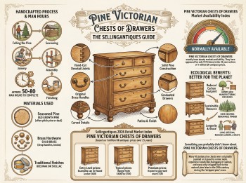 Pine Victorian Chests Of Drawers Guide Infographic