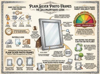 Plain Silver Photo Frames Guide Infographic