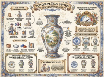 Polychrome Delft Pottery Guide Infographic