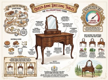 Queen Anne Dressing Tables Guide Infographic