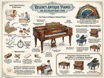 Regency Antique Pianos Guide Infographic