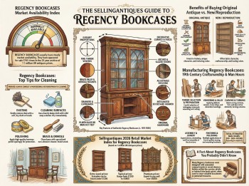 Regency Bookcases Guide Infographic
