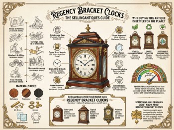 Regency Bracket Clocks Guide Infographic