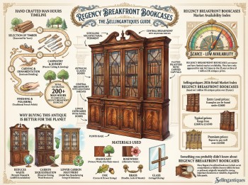Regency Breakfront Bookcases Guide Infographic