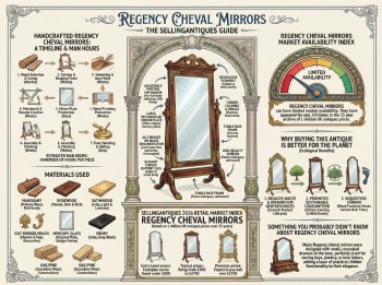 Regency Cheval Mirrors Guide Infographic