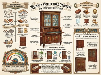 Regency Collectors Cabinets Guide Infographic