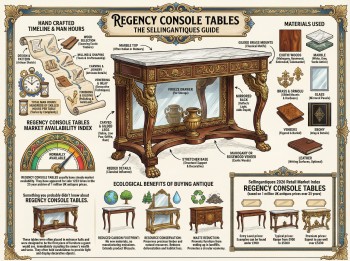 Regency Console Tables Guide Infographic