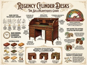 Regency Cylinder Desks Guide Infographic