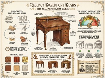 Regency Davenport Desks Guide Infographic