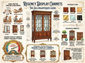 Regency Display Cabinets Guide Infographic