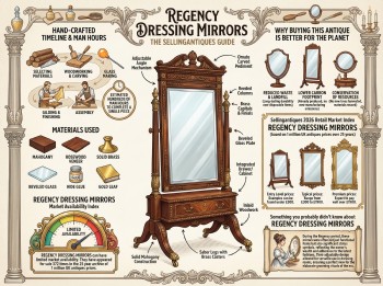 Regency Dressing Mirrors Guide Infographic