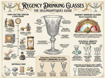 Regency Drinking Glasses Guide Infographic