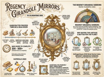 Regency Girandole Mirrors Guide Infographic