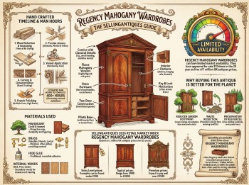 Regency Mahogany Wardrobes Guide Infographic