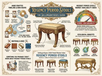 Regency Period Stools Guide Infographic