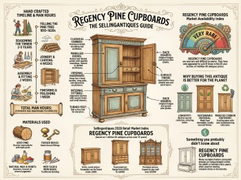 Regency Pine Cupboards Guide Infographic