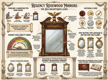 Regency Rosewood Mirrors Guide Infographic