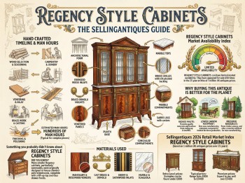 Regency Style Cabinets Guide Infographic