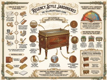 Regency Style Jardinieres Guide Infographic