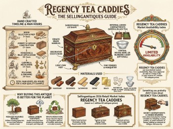 Regency Tea Caddies Guide Infographic