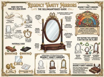 Regency Vanity Mirrors Guide Infographic