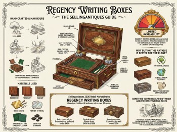 Regency Writing Boxes Guide Infographic